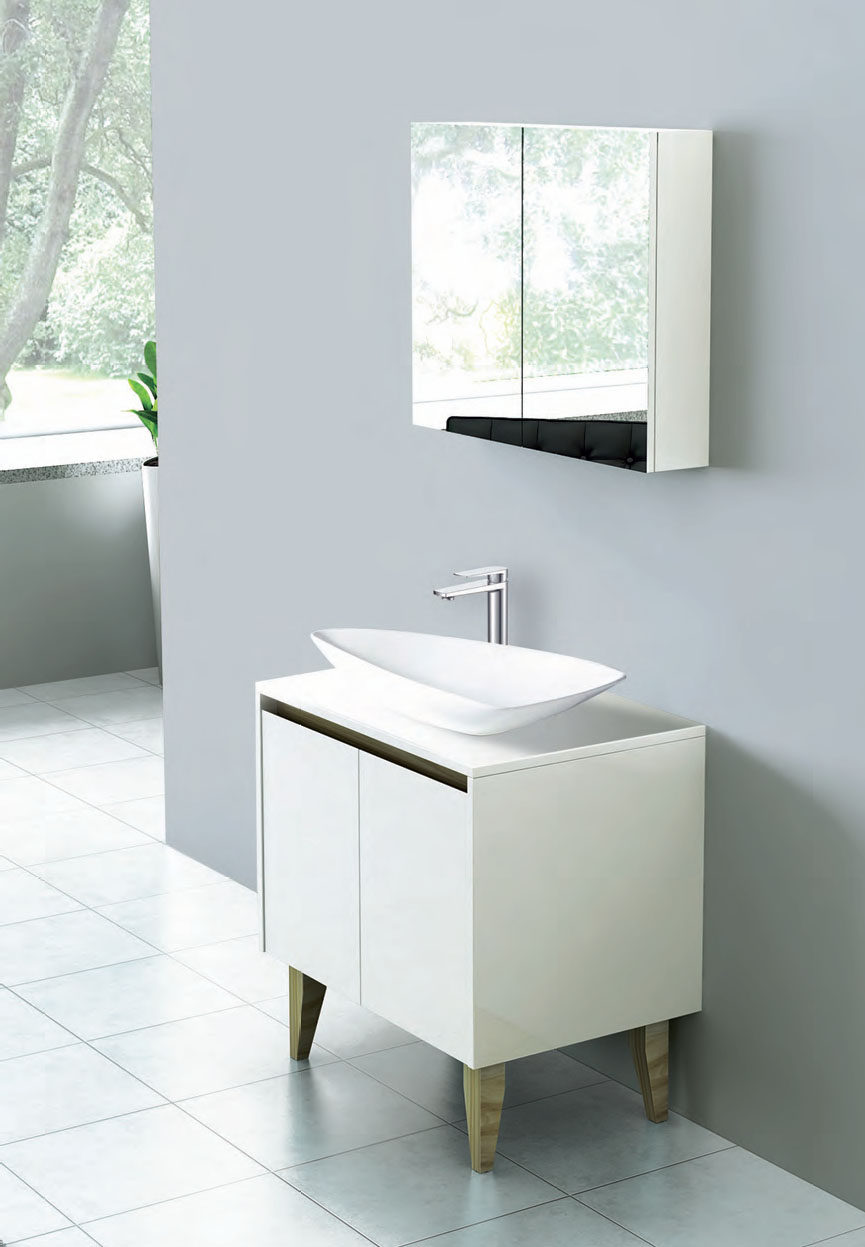 The stunning Synergy Nordic Bathroom Furniture Range is available at a great low price from VIP-Bathrooms.com